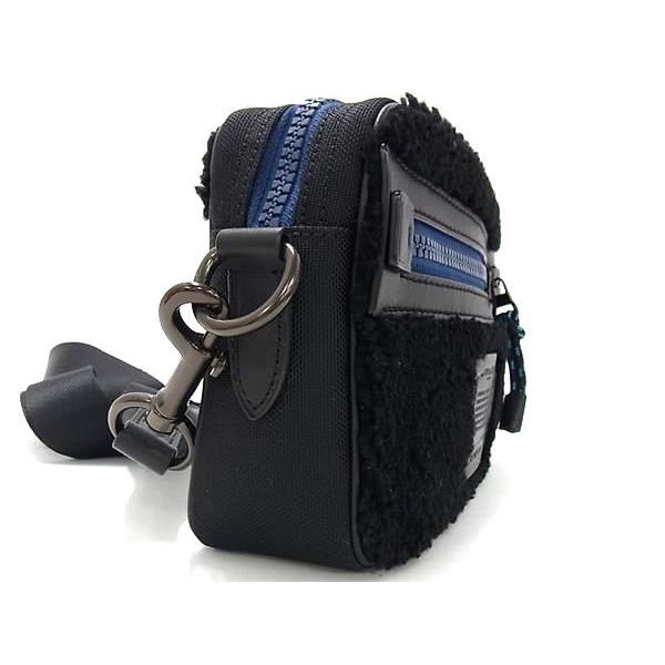 □新品□未使用□ COACH コーチ ボア×レザー クロスボディ ショルダー 