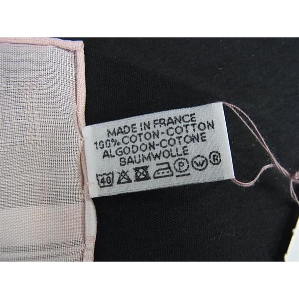 エルメス HERMES スカーフ コットン100％  ハンカチ HERMES □新品□未使用□ エルメス コットン100% ハンカチーフ