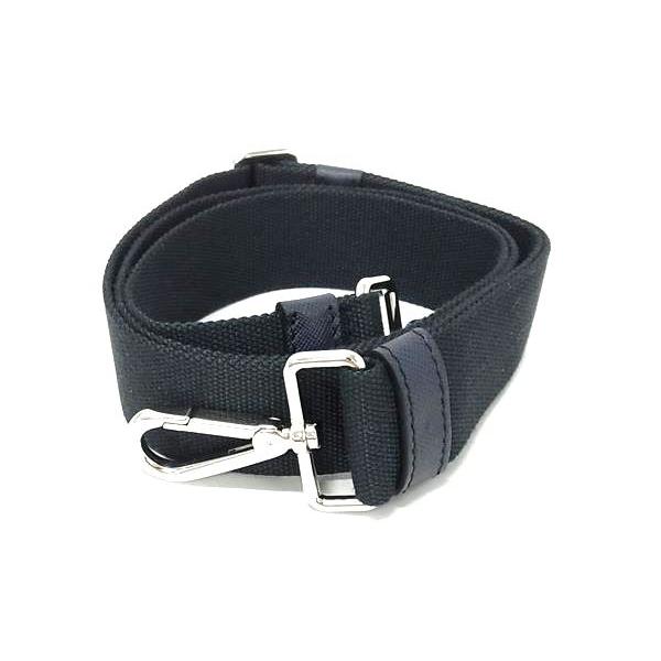 Q2179 未使用 プラダ キャンバス ショルダーストラップ ⭐️美品⭐️ プラダ キャンバス レザー ショルダーストラップ