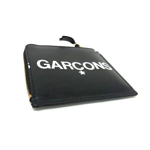 ■新品■未使用■ COMME des GARCONS コムデギャルソン レザー 総柄 ケース パース 小銭入れ メンズ ブラック系 FE3203 □新品□未使用□ COMME des GARCONS コムデギャルソン レザー 総柄