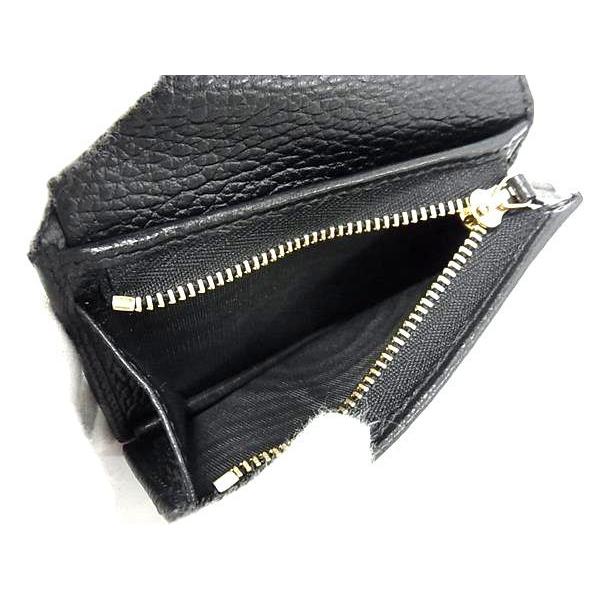 □新品□未使用□ GUCCI グッチ 456126 GGマーモント レザー 二つ折り 