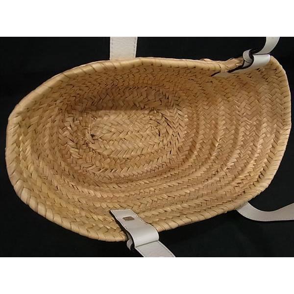 LOEWE（ロエベ） □極美品□ アナグラム バスケットバッグ ラフィア