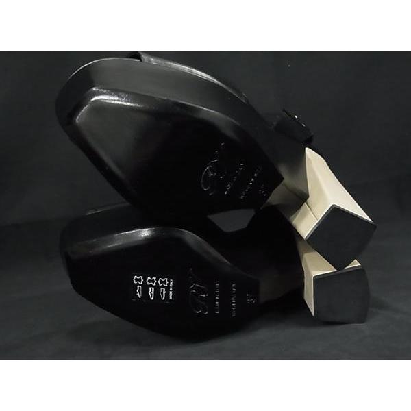 □極美品□ Roger Vivier ロジェヴィヴィエ レザー ヒール サンダル