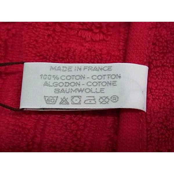 ■新品■未使用■ HERMES エルメス ステアーズ カレタオル コットン100％ ハンドタオル ハンカチ レディース ピンク系 FE9995 | HERMES | 03