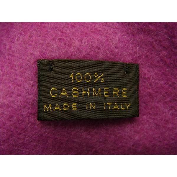 Loro Piana 100%カシミヤ マフラー パープル Loro Piana ロロピアーナ100%カシミヤ マフラー ダークパープル