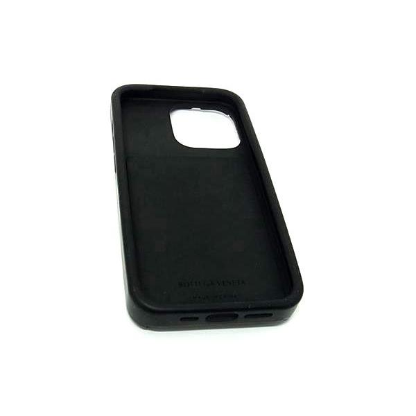 BOTTEGA VENETA ケース イントレチャート ブラック AB 美 BOTTEGA VENETA BOTTEGAVENETA ボッテガヴェネタ スマホケース