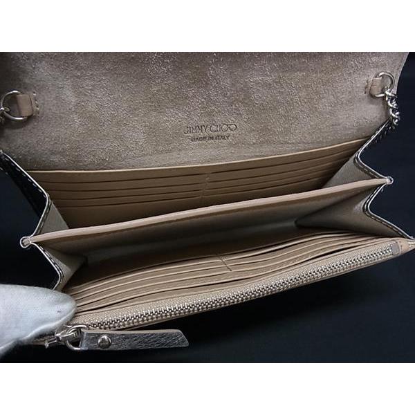 JIMMY CHOO（ジミーチュウ） □新品同様□ レザー ショルダー