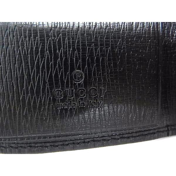 GUCCI □新品□未使用□ グッチ 256337 インターロッキングG レザー 6  