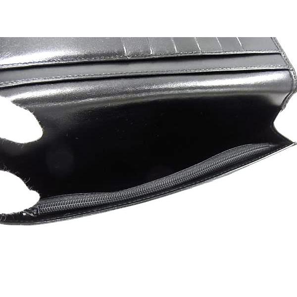 ■極美品■ Cartier カルティエ パシャ レザー 二つ折り 長財布 ウォッチ 札入れ 小銭入れ メンズ ブラック系 FH9740 | Cartier | 03