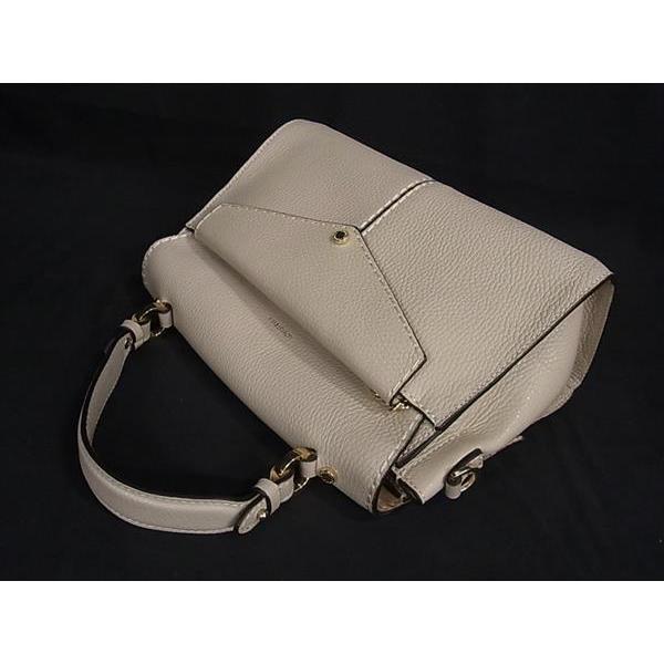 ■新品同様■ LORISTELLA ロリステッラ レザー 2WAY ハンドバッグ ショルダー クロスボディ 斜め掛け レディース アイボリー系 FI5056 □新品同様□ LORISTELLA ロリステッラ レザー 2WAY ハンドバッグ