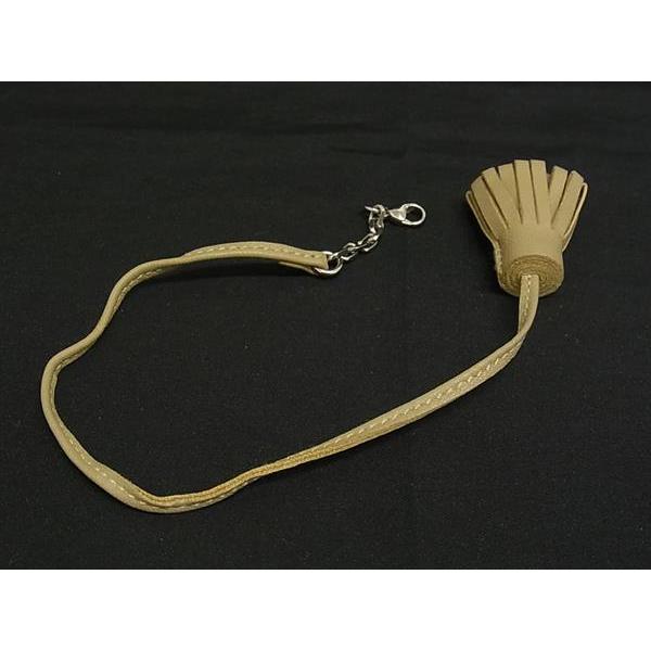 HERMES（エルメス） □新品同様□ カルメンチータ レザー タッセル
