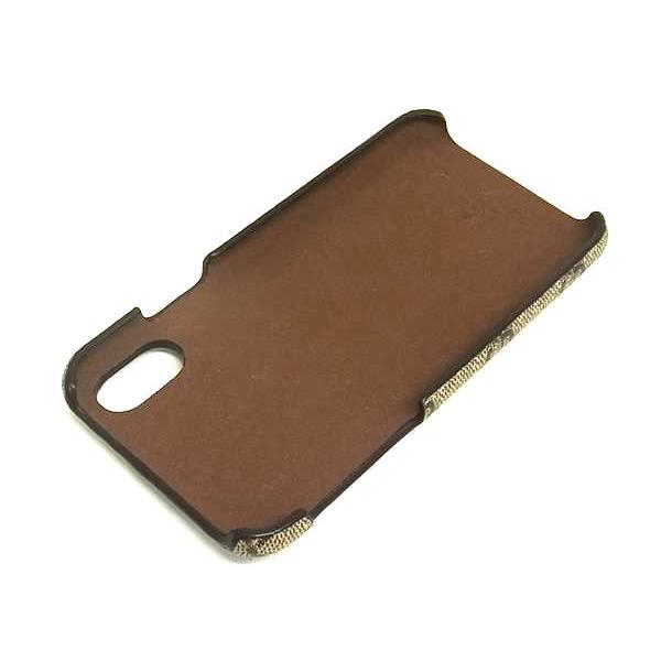 GUCCI（グッチ） □極美品□ 549319 GG柄 PVC×レザー iPhoneX/XS 対応