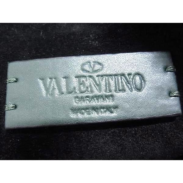 ■新品同様■ VALENTINO GARAVANI ヴァレンティノ ガラヴァーニ レザー クロスボディ ショルダーバッグ 斜め掛け グリーン系 FI5875 VALENTINO（ヴァレンティノ） □新品同様□ VALENTINO GARAVANI