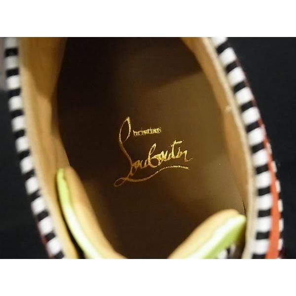 ■極美品■Christian Louboutin ルブタン ルイス スワロフスキー スニーカー サイズ 39 1/2(約26.5cm) 靴 マルチカラー FI8135 Christian Louboutin（クリスチャンルブタン） □極美品□Christian