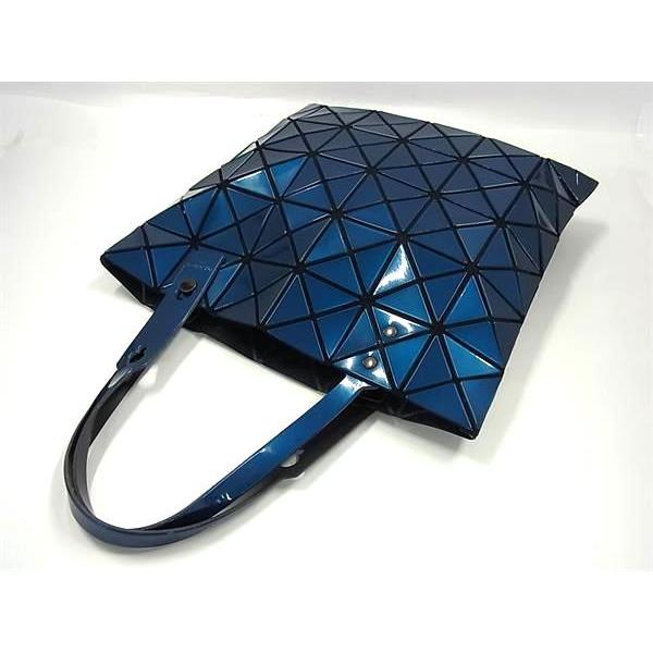 ■極美品■ BAO BAO ISSEY MIYAKE バオバオイッセイミヤケ ルーセント PVC ハンドバッグ トートバッグ レディース ブルー系 FI8980 BAO ISSEY MIYAKE □極美品□ バオバオイッセイミヤケ ルーセント PVC