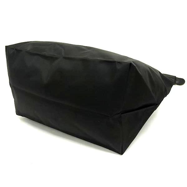 ロンシャン　ルプリアージュ、￼ナイロン レザー トートバッグ ブラック LONGCHAMP □新品□未使用□ ロンシャン ルプリアージュ ネオ