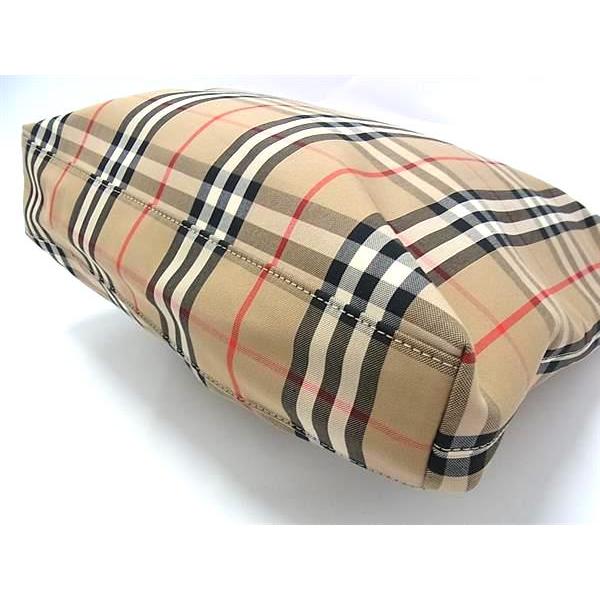 美品　バーバリー　ボディバッグ　ノバチェック　キャンバス　現行 BURBERRY ノバチェック ボストンバッグ 希少 レア レザー バーバリー