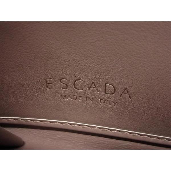 ■新品■未使用■ ESCADA エスカーダ レザー ラウンドファスナー 長財布 ウォレット レディース ライトピンク系 FJ0287 ESCADA（エスカーダ） □新品□未使用□ レザー ラウンドファスナー 長