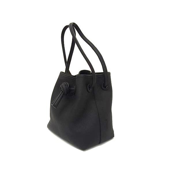 ヴァジック VASIC BOND トートバッグ 巾着 レザー パープル