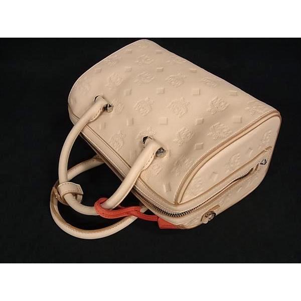 □極美品□ MCM エムシーエム モノグラム ヴィセトス柄 レザー