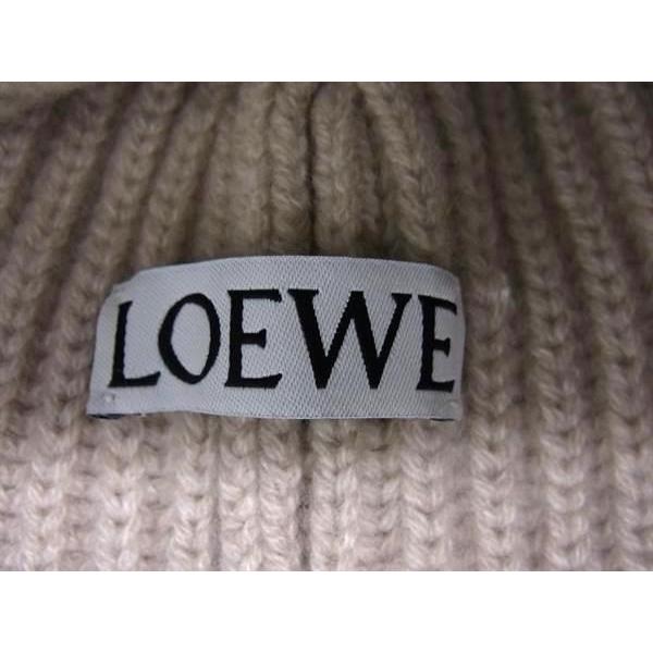 LOEWE □新品□未使用□ ロエベ アナグラム ニット帽 ニット