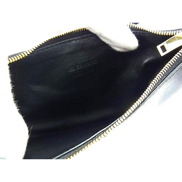 JIL SANDER □新品□未使用□ ジルサンダー MOON POUCH レザー