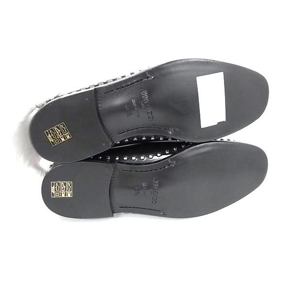 JIMMY CHOO（ジミーチュウ） □極美品□ レザー スタッズ ドレス