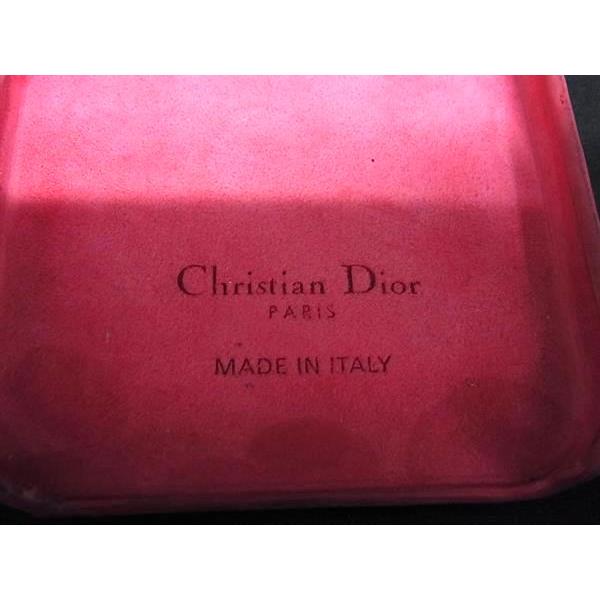 Dior ディオール カナージュ レザー iPhone12 アイフォンケース 赤 Christian Dior ChristianDior ディオール レディディオール