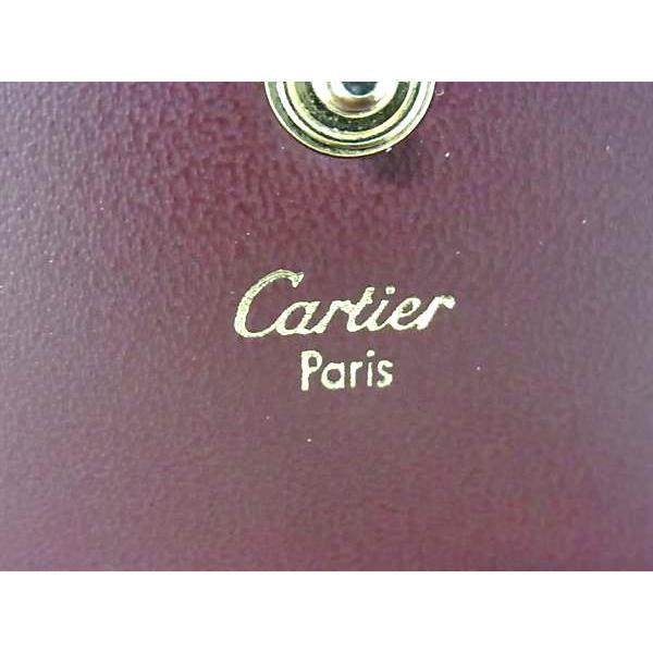 Cartier □極美品□ カルティエ マストライン レザー コインケース