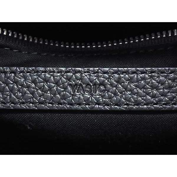 □新品同様□ VASIC ヴァジック ボンド レザー 巾着型 ハンドバッグ