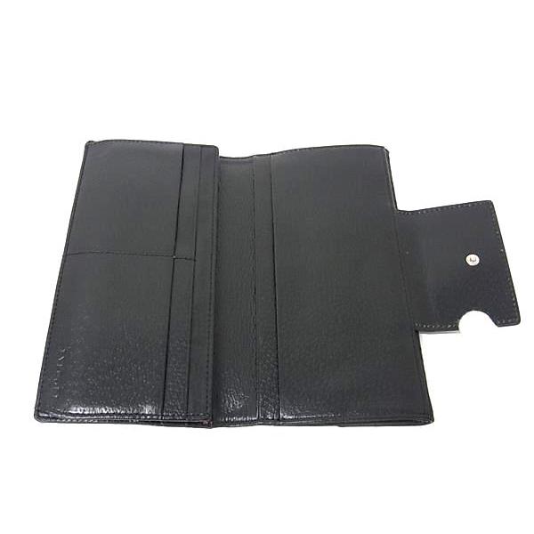 美品 BVLGARI ブルガリ ロゴマニア キャンバス レザー 二つ折り 長財布 BVLGARI（ブルガリ） □新品同様□ ロゴマニア キャンバス×レザー 二