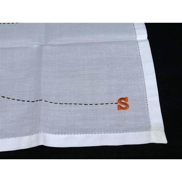 HERMES □極美品□ エルメス コットン100％ ハンカチーフ ポケット  