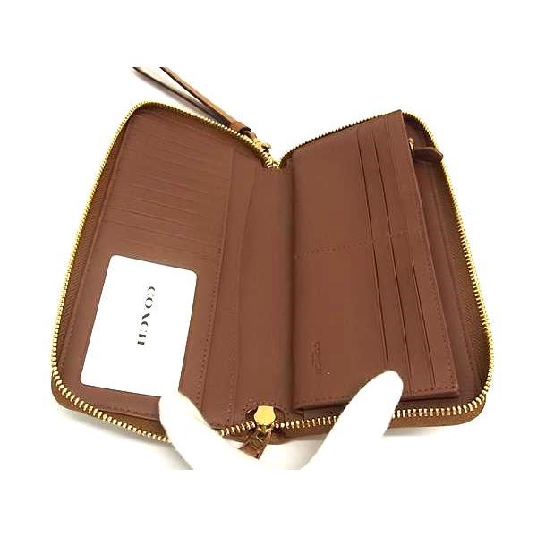 コーチ！COACH！レザー長財布！新品未使用！ベージュ 【公式通販】