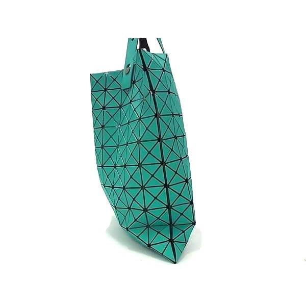 ■新品■未使用■ BAO BAO ISSEY MIYAKE バオバオイッセイミヤケ プリズム ポリエステル ハンドバッグ トート グリーン系 FM0784 | BAO BAO ISSEY MIYAKE | 02