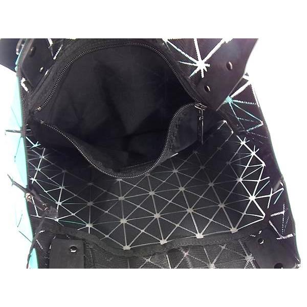 ■新品■未使用■ BAO BAO ISSEY MIYAKE バオバオイッセイミヤケ プリズム ポリエステル ハンドバッグ トート グリーン系 FM0784 | BAO BAO ISSEY MIYAKE | 07