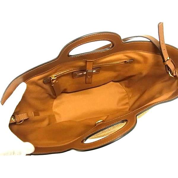 MARNI（マルニ） □新品同様□ トロピカリア ストロー×レザー 2WAY