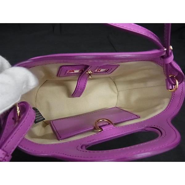 MARNI（マルニ） □新品□未使用□ トロピカリア ストロー×レザー 2WAY