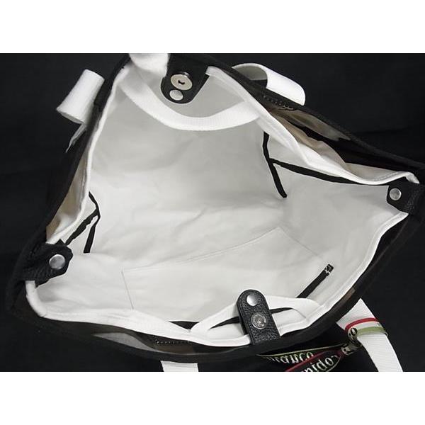 Orobianco（オロビアンコ） □新品同様□ PVC×キャンバス トートバッグ