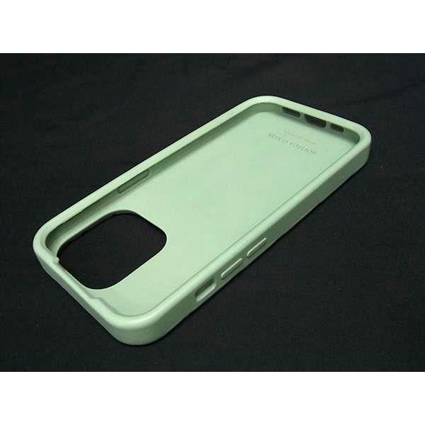 ■美品■ BOTTEGA VENETA ボッテガヴェネタ イントレチャート ラバー iPhone14 pro 対応 アイフォンケース ライトグリーン系 FM4051 BOTTEGA VENETA（ボッテガ・ヴェネタ） □美品□ イントレチャート