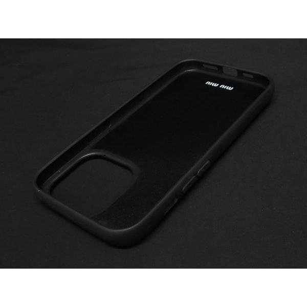 miu miu（ミュウミュウ） □美品□ マテラッセ レザー iPhone14Pro
