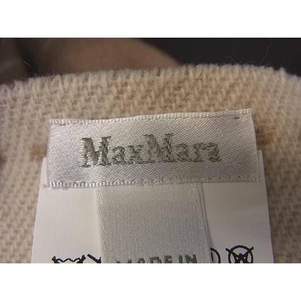 ■新品■未使用■ Max Mara マックスマーラ WSANIMA カシミヤ100% フリンジ マフラー ストール レディース ベージュ系 FM4332 | Max Mara | 02