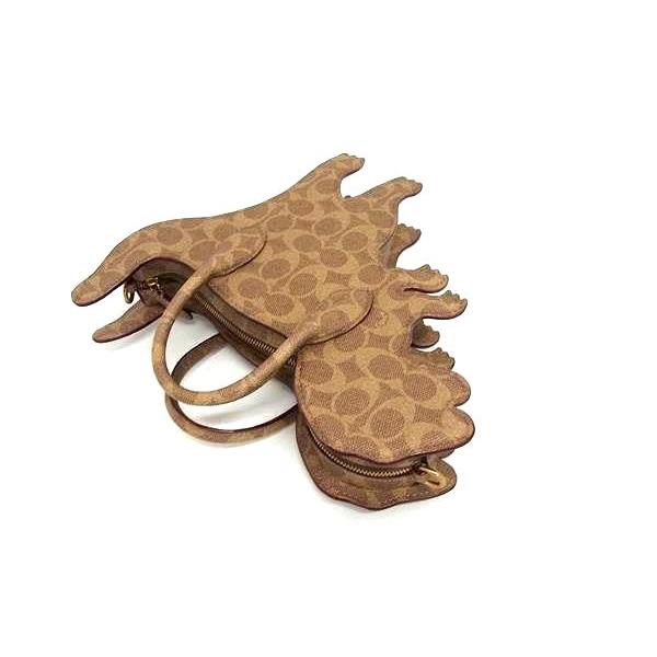 COACH □新品同様□ コーチ CM549 レキシーバッグ シグネチャー PVC  