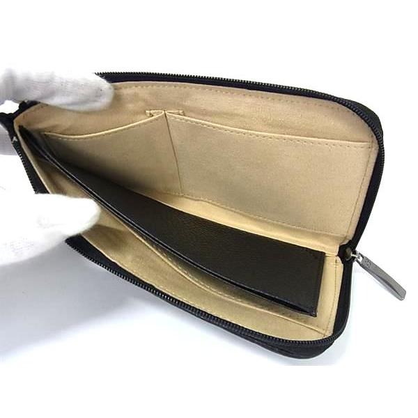 ATAO □極美品□ アタオ スリモメッシュ レザー イントレチャート L字  