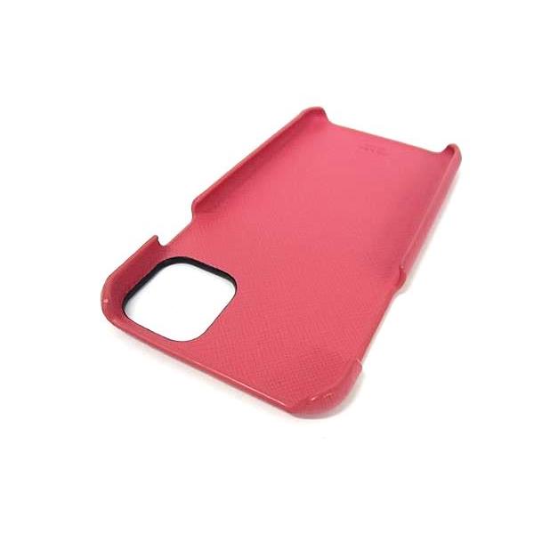 PRADA（プラダ） □新品同様□ 1ZH115 サフィアーノレザー iPhone11