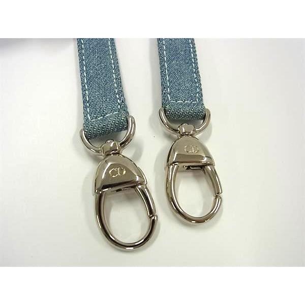 クリスチャンディオール ショルダーストラップ レディディオール デニム Christian Dior □新品同様□ ChristianDior クリスチャン