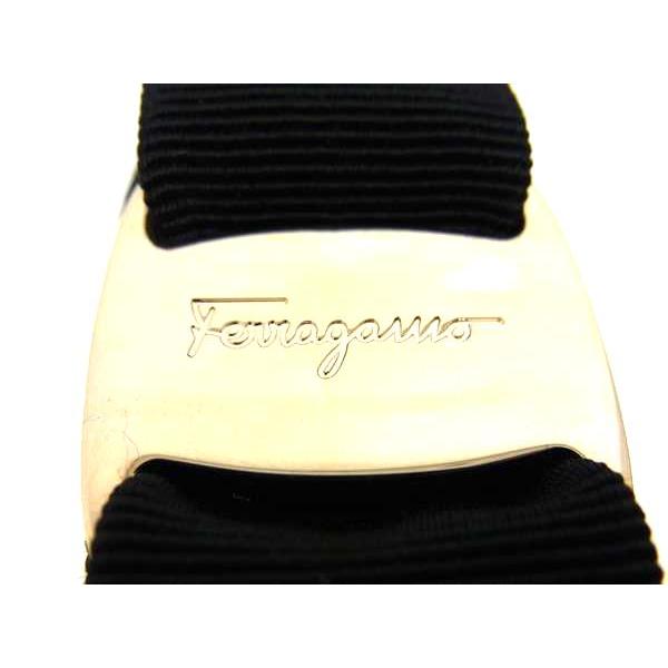 FERRAGAMO □極美品□ Ferragamo フェラガモ ヴァラリボン