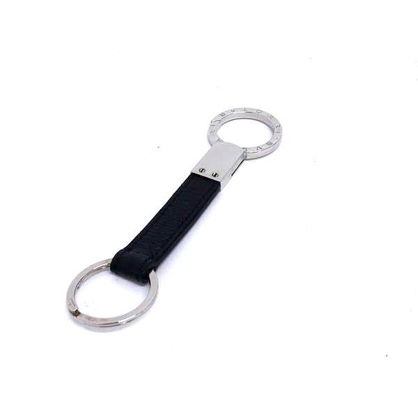 BVLGARI □新品□未使用□ ブルガリ レザー キーリング