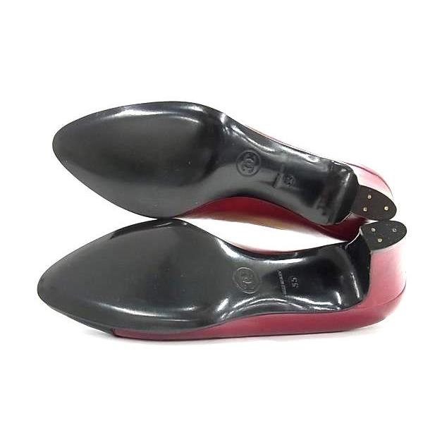 CHANEL（シャネル） □極美品□ ココマーク レザー ヒール パンプス