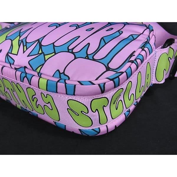 ■新品同様■ STELLA McCARTNEY ステラ マッカートニー ナイロン ショルダーバッグ クロスボディ 斜め掛け キッズ ピンク系 FP2825 Stella McCartney（ステラ・マッカートニー） □新品同様□ ステラ