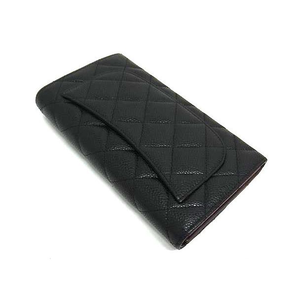 CHANEL □新品□未使用□ シャネル ココマーク マトラッセ キャビア  